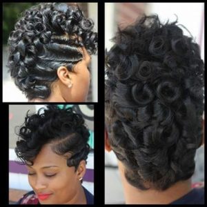 finger waves and pin curls