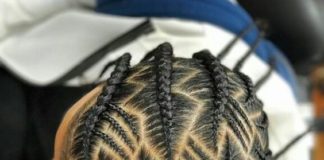 zig zag large and small iverson braids