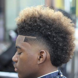 Fluffy Frohawk With Sharp Lines