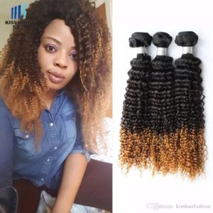 Kinky Curly Ombre Remy