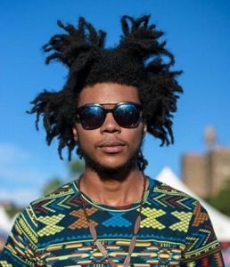 Basquiat Inspired Afro Dreads