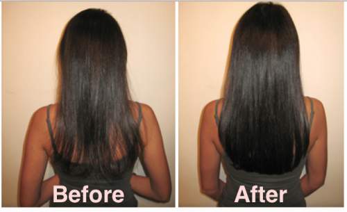 coconut oil for natural hair before and after