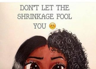 shrinkage hair guide