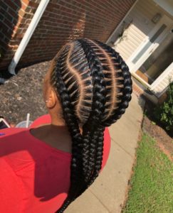 Stitch Braids WIth Curved Parts