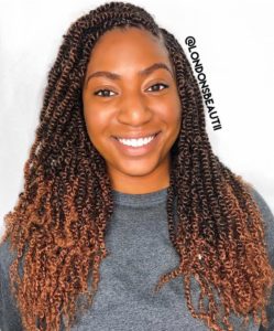 Ombre Brown Passion Twists