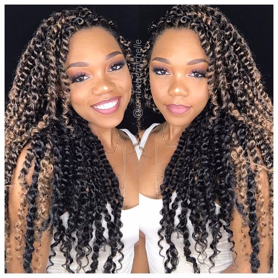 Reverse Ombre Passion Twists