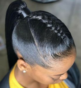 sleek-ponytail-with-braid