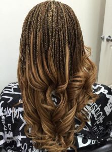 Two-Toned Invisible Braids
