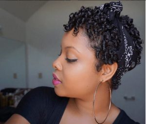 Medium Sized FInger Coils With Head Wrap