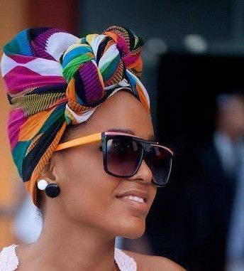Colorful Twisted Head Wrap