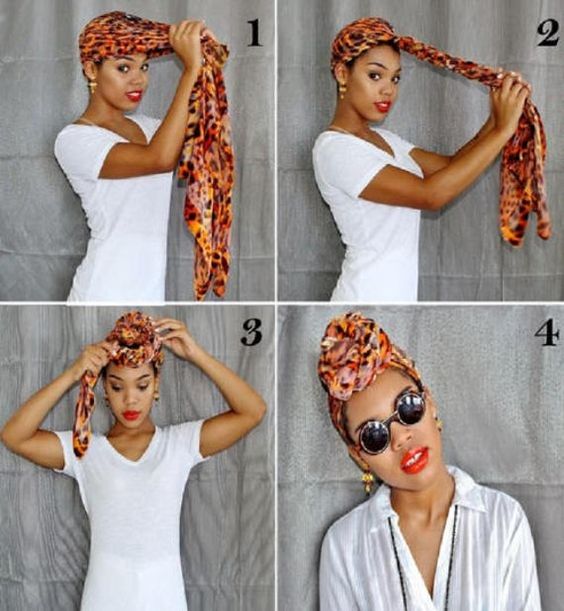 Knotted Front Head Wrap