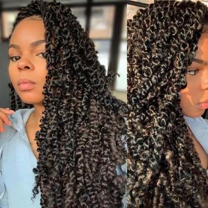 thick and thin passion twist crochet braids