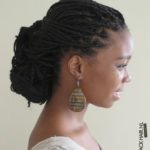 Low Bun Box Braids