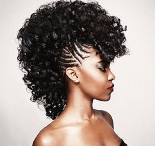 23 Stunning Examples of Mohawks on Natural Hair