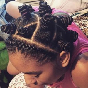 Bantu Knots Hairstyle Inspiration