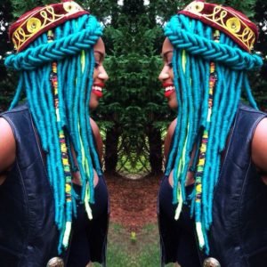 fishtail yarn braids