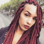 red-jumbo-box-braids