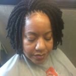 Chin Length Crochet Kinky Twists