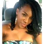 Half Side Swept Kinky Twists