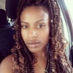 Half Up Kinky Twist Ponytail