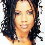 Half Up Kinky Twists