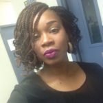 Kinky Twists With Side Part