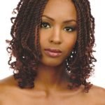 Reddish Brown Kinky Twists