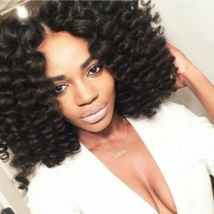 Crochet Braids With Middle Part
