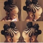 Braided Bun Frohawk