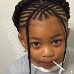 Halo Crown Braid With Cornrows