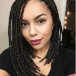 asymmetrical long bob