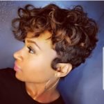 finger waves on highlighted hair