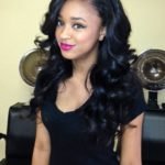 medium length body wave sew in