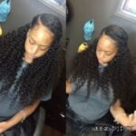 super curly sew in