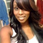 swoop bang with highlights