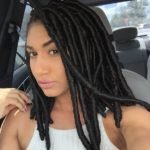 Medium Sized Faux Locs