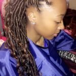 Shiny Brown Goddess Locs