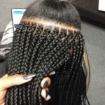 box braids parts