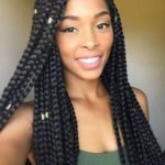 chunky box braids