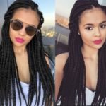 long medium box braids