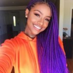 pretty purple braids