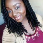 shoulder length goddess locs