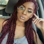 chunky red rope twists