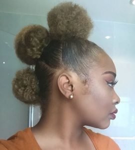 multi bun frohawk