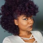 pretty purple frohawk