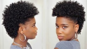 short tapered frohawk
