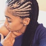 straight back iverson braids