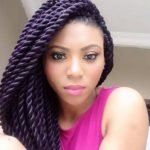 thick purple rope twists