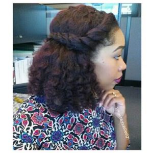 Braid Out With A Twist