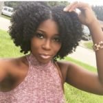 Braid Out With Middle Part